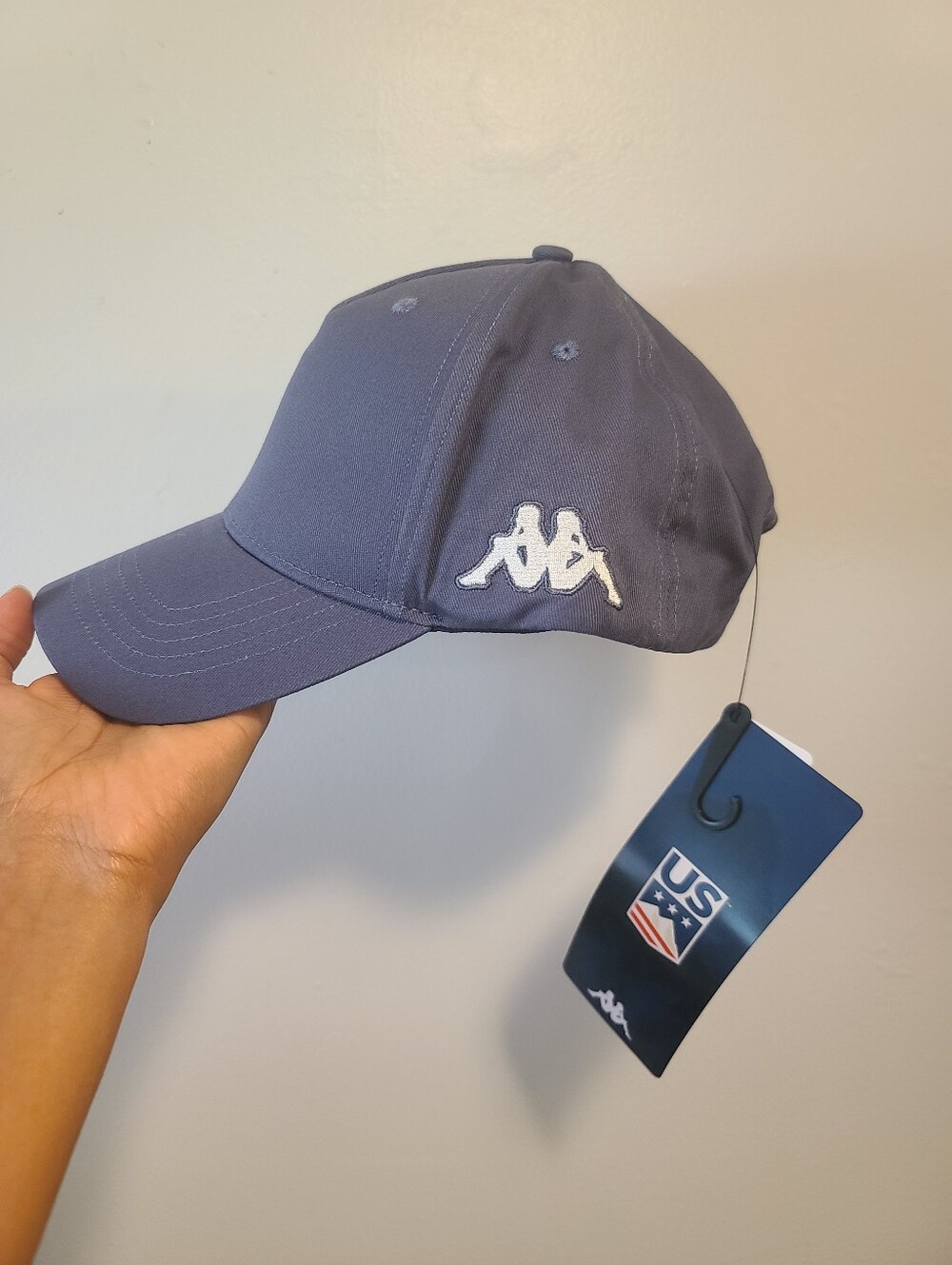 Kappa x US Ski & Snowboard Team Hat Gray OS  NWT